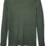Amazon Essentials Men's Long Sleeve Slim-Fit Waffle Thermal Shirt with Ribbed Trim