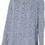 Amazon Essentials Women's Long-Sleeve Relaxed Fit Popover Blouse, Collared Business Casual Work Shirt