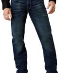 Ariat Men's M4 Low Rise Stretch Adkins Boot Cut Jean