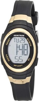 Armitron Sport Women's Digital Chronograph Resin Strap Watch, 45/7034