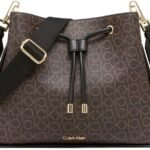 Calvin Klein Women's Fay Drawstring Hobo Handbag
