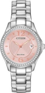 Citizen Women's Eco-Drive Dress Classic Crystal Watch in Stainless Steel