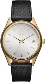 MVMT Rise Boyfriend Watches for Women - Premium Minimalist Vintage Analog - 5 ATM/50 Meters Water Resistance - 36mm