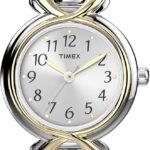 Timex Women's T21854 Pleasant Street Two-Tone Stainless Steel Expansion Band Watch