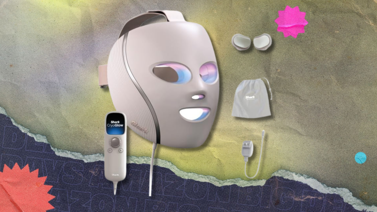 Best face mask deal: Save $51 on the Shark CryoGlow LED Face Mask at Amazon